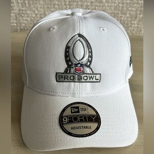 New Era White Pro Bowl 9FORTY Cap